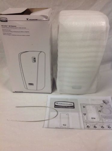 Rubbermaid TC Auto Janitor LED Dispenser 1793506 White Toilets And Urinals