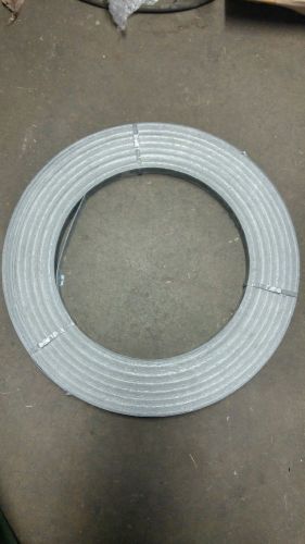 1 1/4 x 1/16&#034; metal banding strapping steel unknown length 90 lb roll for sale