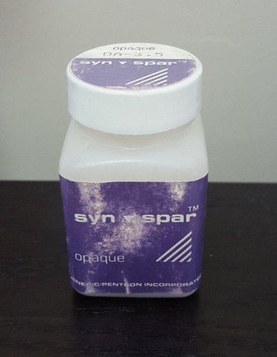 Synspar Opaque Shade A3.5 Brand New 1 Ounce Unopened Bottle