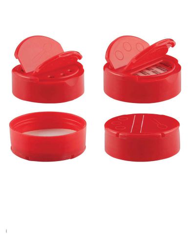 Spice Flapper Cap  -  48-485 Red PP Plastic Spoon