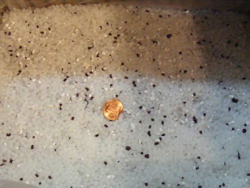 Plastic Pellets Resin Material 10 Lbs Injection molding - Burgandy