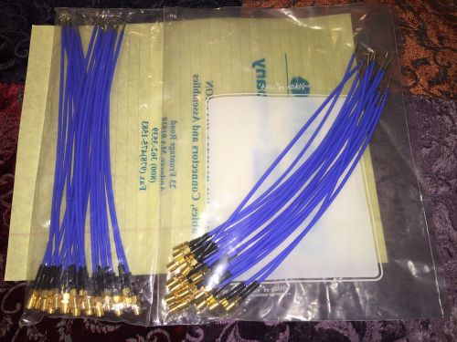 Lot 42 Semflex RF Microwave Cable 10&#034; TENSOLITE 47526-0001 BRAND NEW NEVER USED!