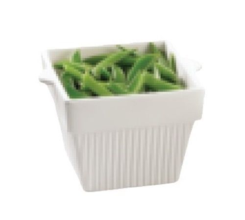 Tablecraft CW1460N Condiment Bowl 1-1/2 qt 6&#034; x 6&#034; x 4-1/4&#034; square aluminum...