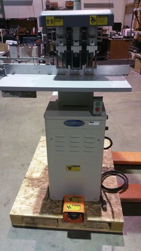 Challenge eh3a hydraulic 3-spindal paper drill for sale