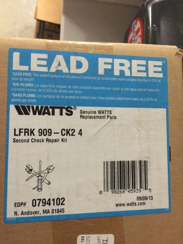 Watts LFRK909-CK2-4 Second Check Repair Kit