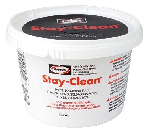 Harris SCPF1 Stay Clean Paste Soldering Flux, 1 lb. Jar