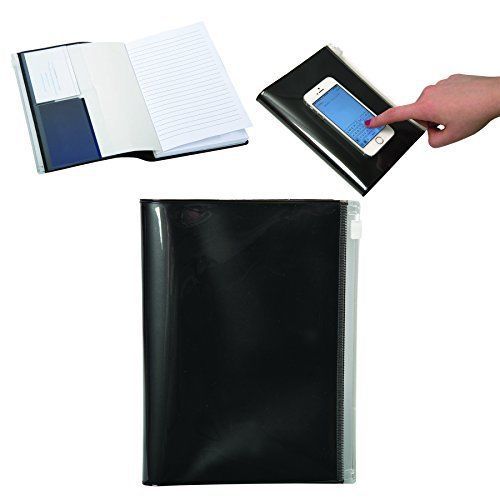 Bags for Less Memo Notebook with Touch Screen Pocket