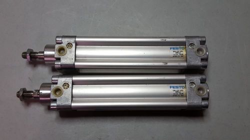 Festo Pneumatic Cylinder : DNU-32-100-PPV-A : Lot of 2