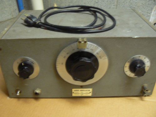 Vintage 1940&#039;s Hewlett Packard HP 200C Tube Audio Oscillator Refurbished