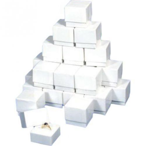 25 White Ring Boxes