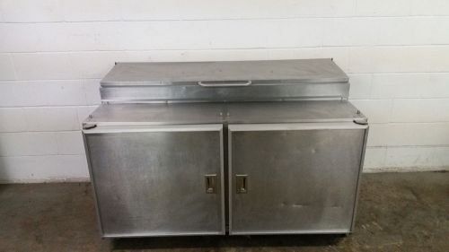 Silver King SKPZ60 60&#034; Commercial Refrigerated Pizza Prep Table 115 Volt 1 Phase