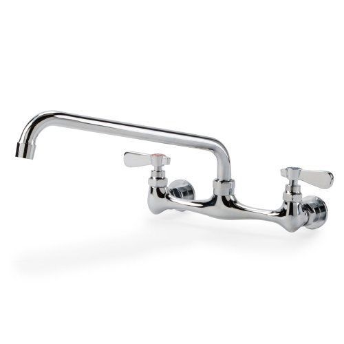 L&amp;J Import Commercial Kitchen Restaurant Faucet 8&#034; Center Splash-mount Faucet w/