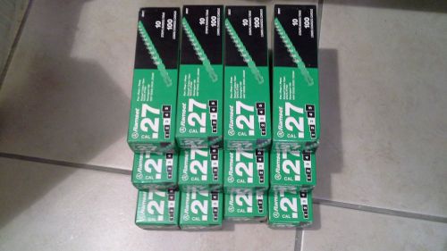 Ramset .27 caliber 3rs27 green loads 100 loads per box (12 available) + extra? for sale