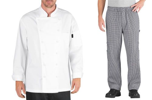 Chef Code Executive Chef Uniform Set Chef Coat and Pants / Jackets CC101-202