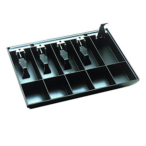 STEELMASTER Cash Drawer Replacement Tray, 3.6 x 16.8 x 11.7 Inches, Black