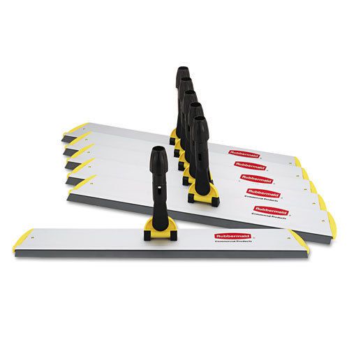 Hygen quick connect s-s frame, squeegee, 24w x 4 1/2d, aluminum, yellow for sale