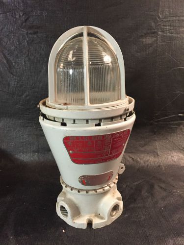 Appleton electric a-51 industrial steam punk vented explosion proof light for sale