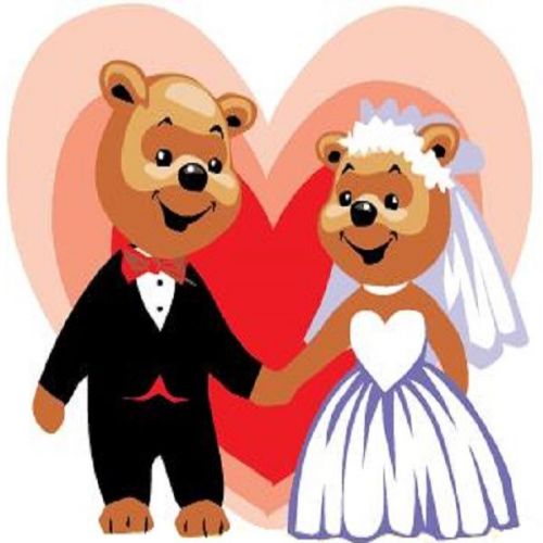 30 Custom Teddy Bear Love Personalized Address Labels