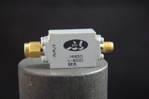 One SEC RF Microwave Filter L-6001