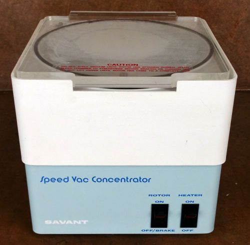 Savant Speed Vac Concentrator * Model: SVC100H * Laboratory Concentrator