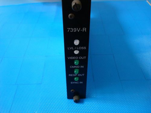 GE Fiber Options Universal Video Receiver Controller End - 739V1-R-R/1B