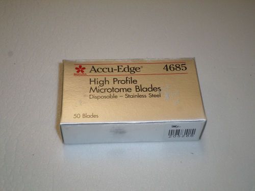 ACCU-EDGE 4685 MICTM BLADES,Stainless steel LP /Pk 50  #205266