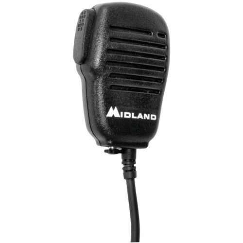 Midland avph10 handheld/wearable speaker microphone with push-to-talk for gmr... for sale