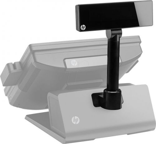 HP Retail RP7 RP7800 VFD Customer Pole Display POS QZ701AA with Plate and Mount