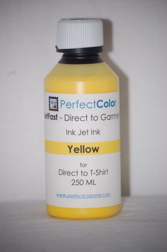 Yellow - Perfect Color DTG (Direct to Garment) Ink - 250ml Bottle