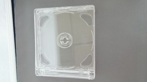 100 rare super jewel box king quad cd case with flip tray - sjb+quadflip for sale
