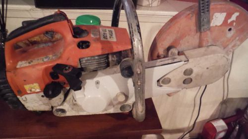 Stihl TS 400 14&#034; Gas Powered Concrete Cut Off Saw As Is
