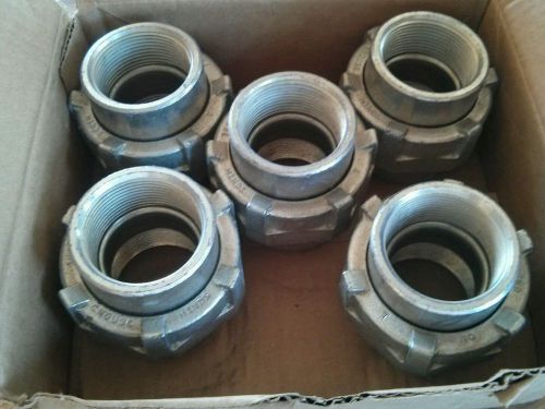 Pallet Lot of 500 UNF505 Cooper Crouse Hinds 1 1/2&#034;  Female Union UNF-505