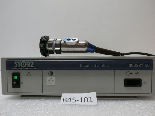 Storz Tricam ntsc 20222120 Console &amp;20221140 Camera Head Endoscopy laparoscopy