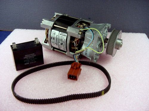 New, unused powerful 115vac capacitor motor w/gearhead reducer from ebm/pabst for sale