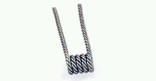 SS316L stainless steel  twisted pre-made coils / shots TEMP CONTROL or wattage