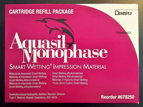 Dentsply Aquasil Smart Wetting Impression Material Monophase Regular Set