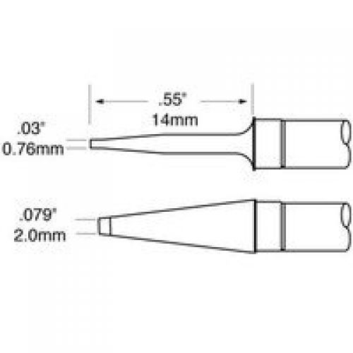Metcal tfp-blp2 series txp tweezer cartridge for most standard applications, for sale