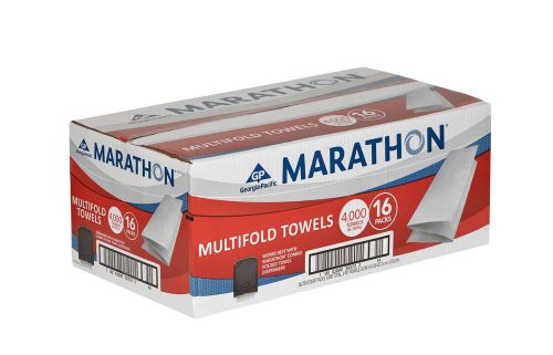 Marathon 2027202 MULTIFOLD PAPER TOWEL * 4000 Single-Ply TOWELS for Dispensers