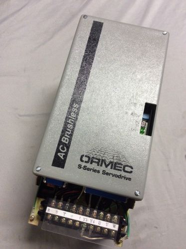 ORMEC S-Series Servo Drive SAC-S04B/101B - SACS04B101B - AC Brushless Servodrive