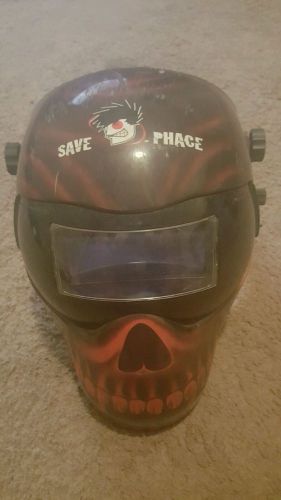 Save phace welding helmet z87+ auto dimming skull for sale