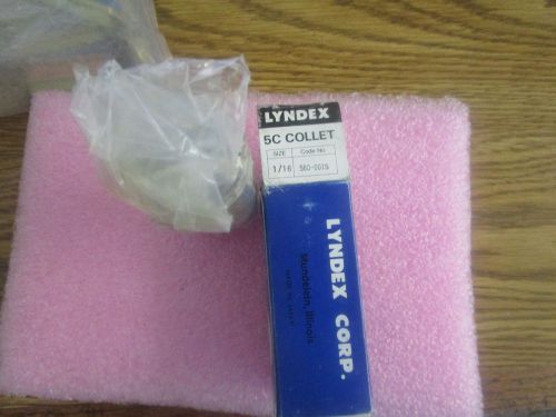 Lyndex Model:  5C Collet.  Code No. Code No. 560-001S.   New Old Stock &lt;