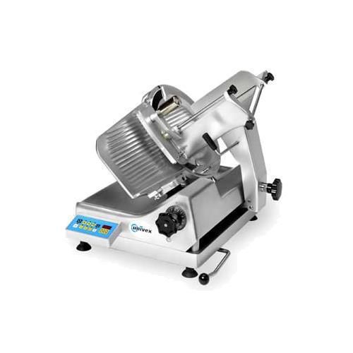Univex 1000S Premium Series Slicer  12 automatic settings  gravity feed