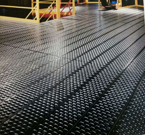 McNICHOLS Quality PERF-O-GRIP Steel Floor Grating 12&#039;x1&#039; Peices - Lot of 50 PCS
