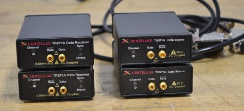 Centellax tr2p1a and tg5p1a error detector and pattern generator modules 12.5gbs for sale