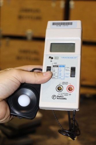 Fisher Scientific Traceable   light meter