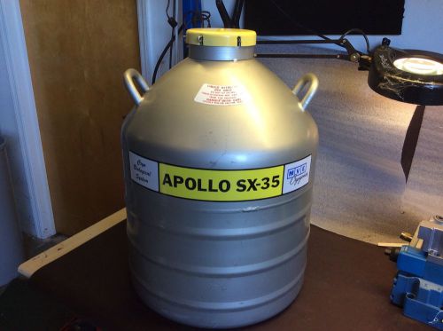 MVE APOLLO SX-35 Liquid Nitrogen Storage Tank NICE CONDITION $799