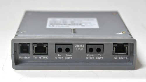 HP Agilent Keysight J6815B TE1-E1 Line Interface Modules (LIMs)
