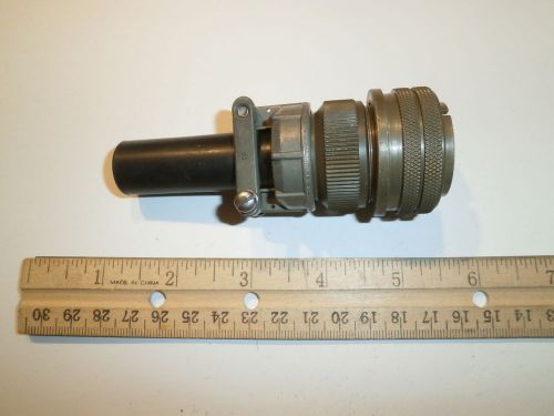 New - ms3106a 22-22p (sr) with bushing - 4 pin female plug for sale