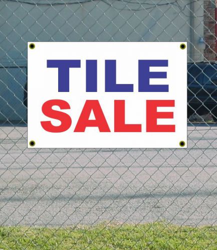 2x3 TILE SALE Red White &amp; Blue Banner Sign NEW Discount Size &amp; Price