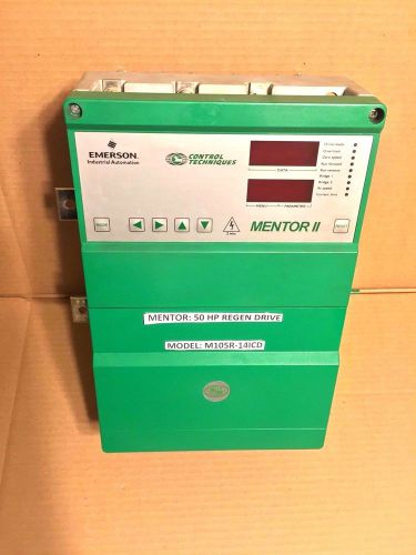Mentor ii dc drive  control techniques  50 hp m105r-14icd mentor 2 regen tested for sale